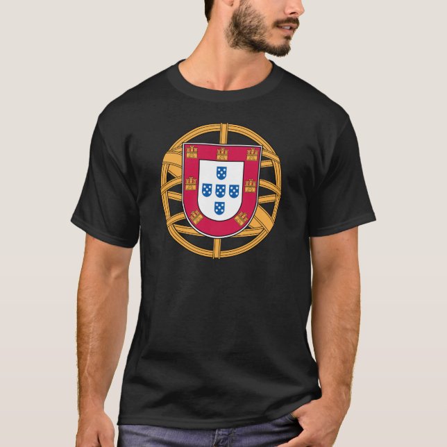 T-shirt Manteau des bras portugais (Devant)