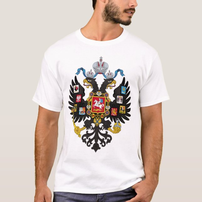 T-shirt Manteau des bras russe (Devant)