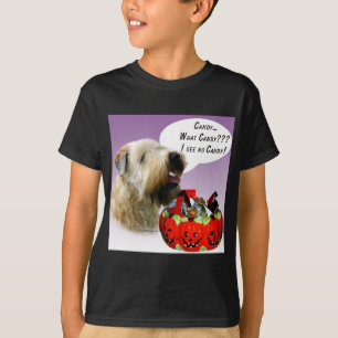 T-shirt Manteau doux à roulettes Terrier Halloween Candy