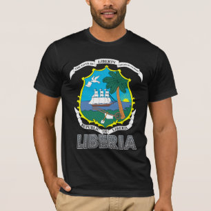 T-shirt Manteau du Libéria des bras