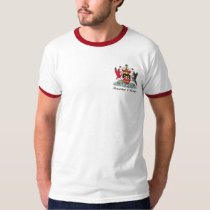 T-shirt Manteau du Trinidad-et-Tobago des bras