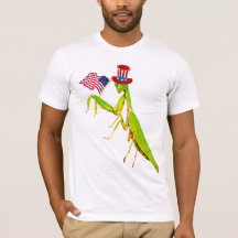 Mantis Patriotic, le géant de la prière verte