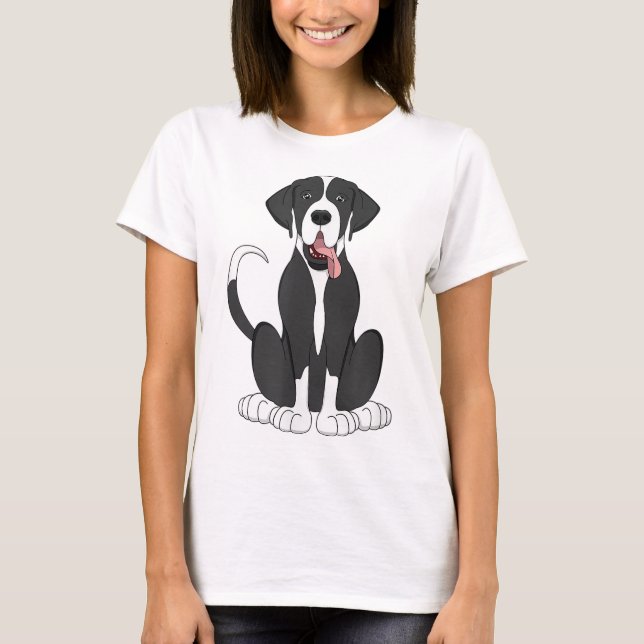 T-shirt Mantle Great Dane Pour Hommes Femme Cadeau Amoureu (Devant)