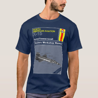 T-shirt Manuel de propriétaires - la NASA X-15