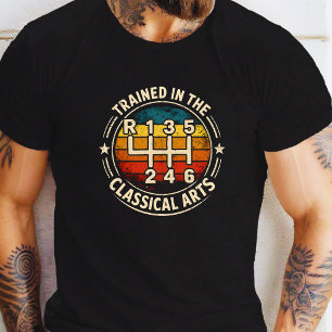 T-shirt Manuel de vitesse formé dans les arts classiques 