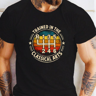 T-shirt Manuel de vitesse formé dans les arts classiques