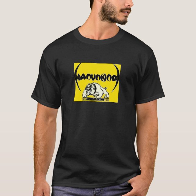 T-SHIRT MANUNKIND CRONEDOG ENREGISTRE LA PIÈCE EN T (Devant)