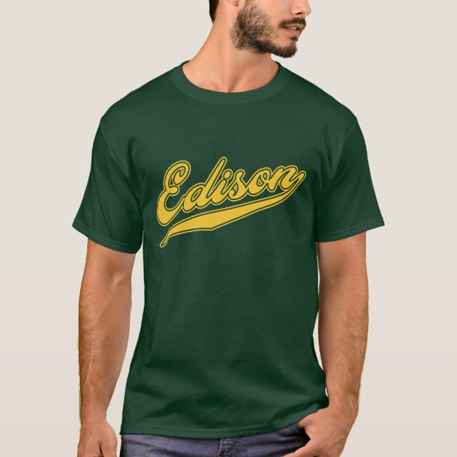 T-shirt Manuscrit d'Edison (Devant)