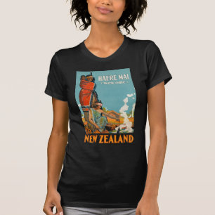 T-shirt Maori bienvenu de l'AMI de la Nouvelle Zélande
