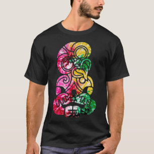 T-shirt Maori Hei Tiki Polynesian Tribal Tattoo gallon cad