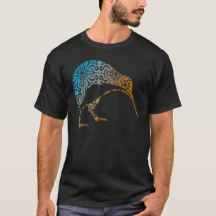 T-shirt Maori Kiwi Tribal Autochtone Nouvelle-Zélande Oise