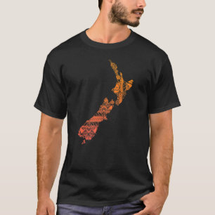 T-shirt Maori Tribal Polynésienne Nouvelle-Zélande Culture