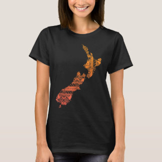T-shirt Maori Tribal Polynésienne Nouvelle-Zélande Culture