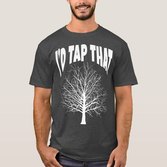 T-shirt Maple Syrup Id Tap That Sugaring Sap Vermont (Devant)
