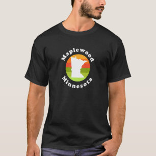T-shirt Maplewood Minnesota extérieur Sunrise MN Souvenir