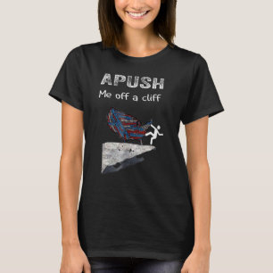 T-shirt M'APPUYER de la falaise AP Histoire américaine