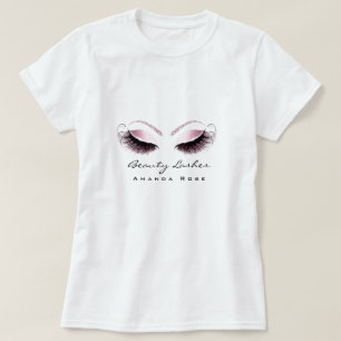 T-shirt Maquillage Artiste Beauty Lash Studio Parties scin