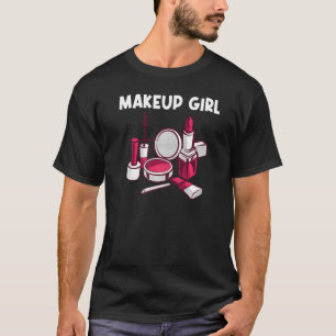 T-shirt Maquillage Filles femmes Maquillage Artiste Cosmet