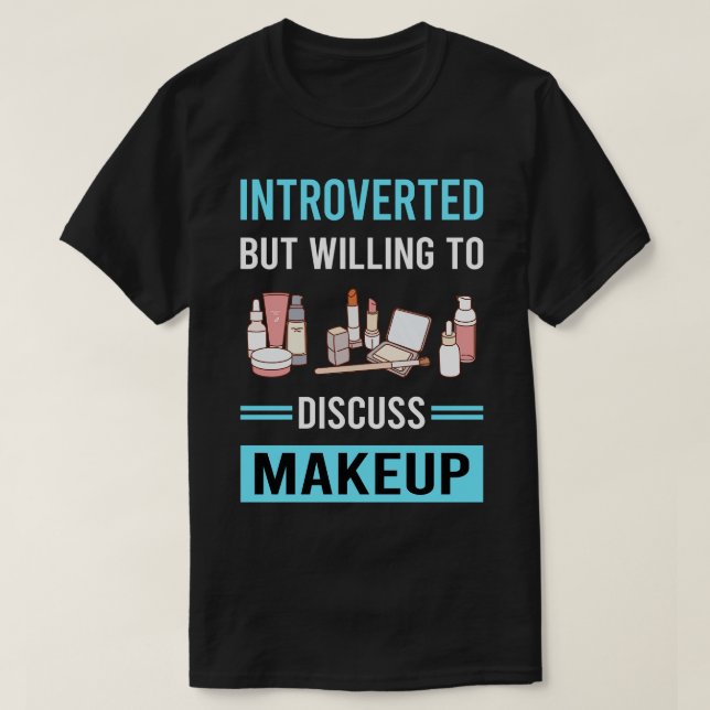 T-shirt Maquillage introduit (Design devant)