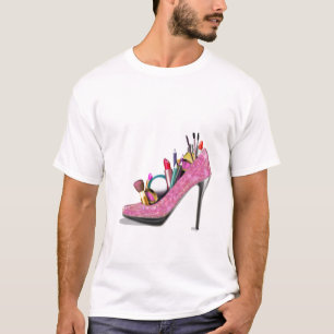 T-shirt Maquiller les talons de talon