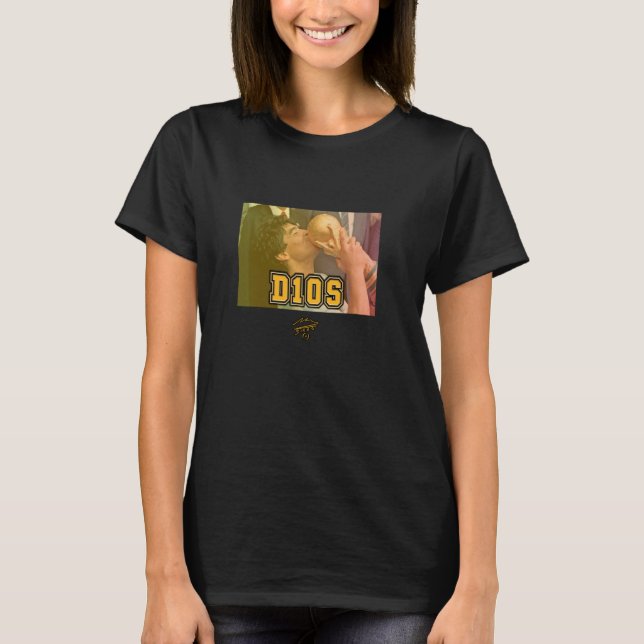 T-shirt Maradona Kissing Cup (Devant)
