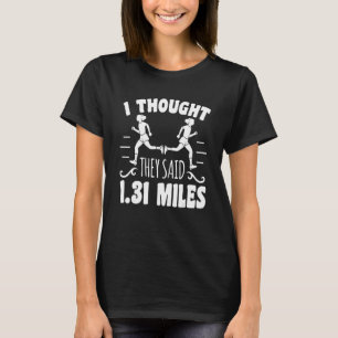 T-shirt Marathon Coureur Motif Pour Coureurs N Joggers_23