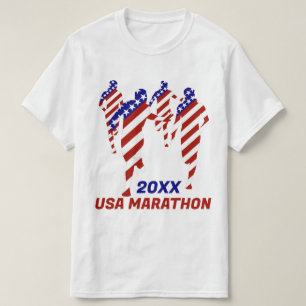 T-SHIRT MARATHON / COURSE RELAIS POUR L'AMÉRIQUE PATRIOTIQ