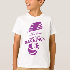 T-shirt Marathon de charité événement promotionnel merch T