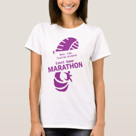 T-shirt Marathon de charité événement promotionnel merch T