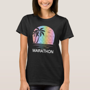 T-shirt Marathon Florida Mermaid Vacances Beach Island Fam