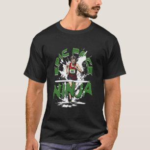 T-shirt Marathon Marathonien Course Rythme Épique Ninja
