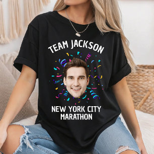 T-shirt Marathon personnalisé de l'équipe de coureurs de l