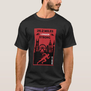 T-shirt Marathon Runner Londres 26.2