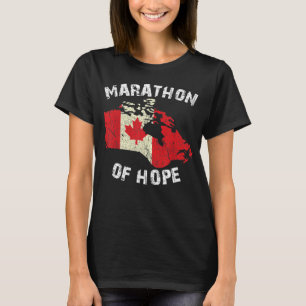 T-shirt Marathon Terry Fox de l'Espoir Canada Marathon