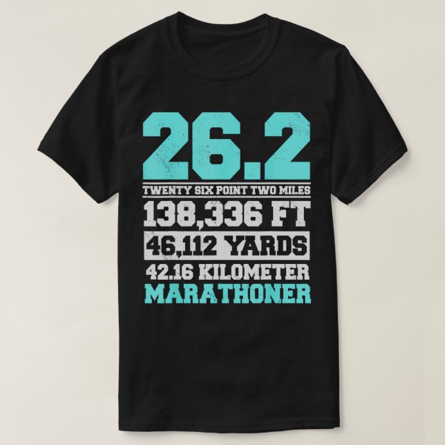 T-shirt Marathonien Marathon Coureur Chaussures Course pie (Design devant)