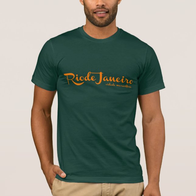 T-shirt maravilhosa de cidade de Rio de Janeiro (Devant)