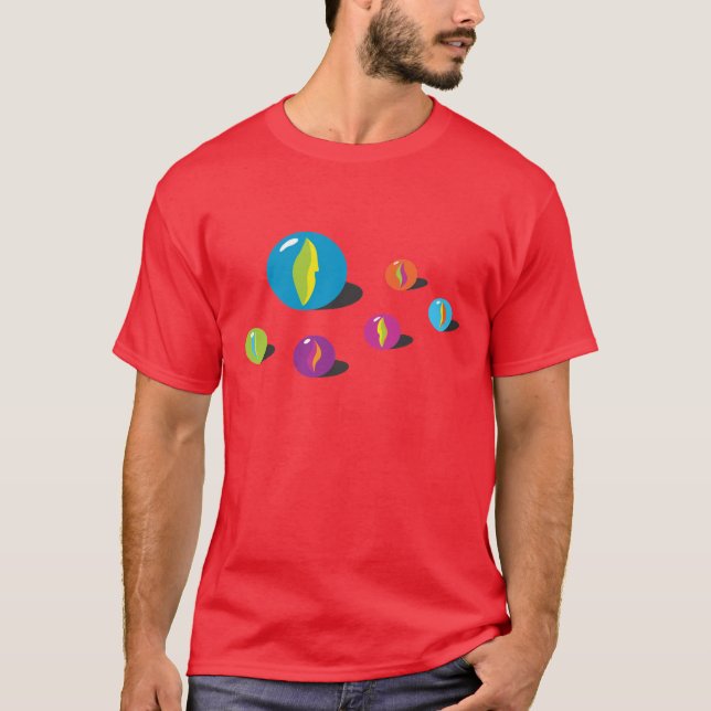 T-shirt Marbres cool (Devant)