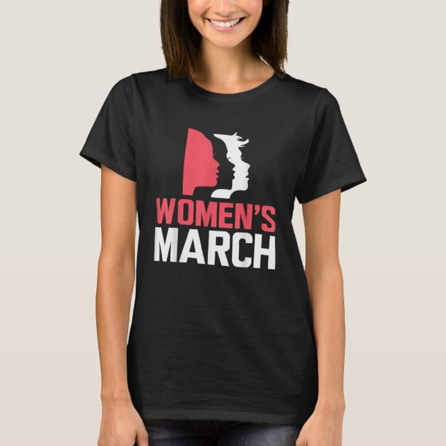 T-shirt March For Reproductive Rights Pro Choice Feminist (Devant)