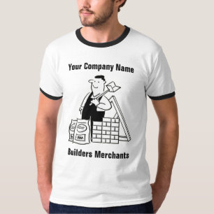T-shirt marchand constructeur ou constructeur