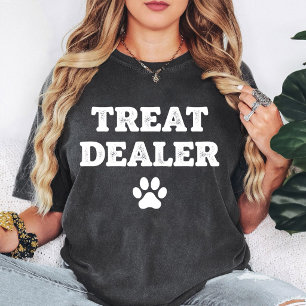 T-shirt Marchand de friandises pour chien Empreinte de pat