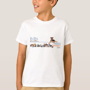 T-shirt Marchandise de logo de PUPs