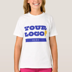 T-shirt Marchandise de logo d'entreprise personnalisée pou