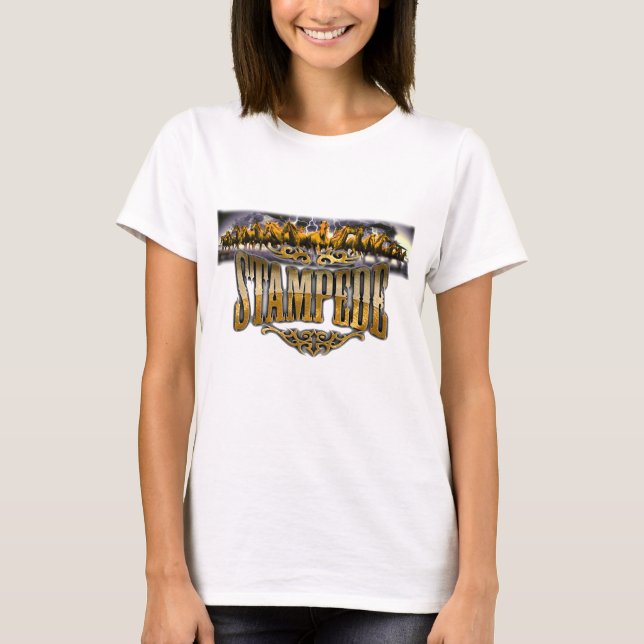 T-shirt Marchandises de ruée de Grupo ! (Devant)