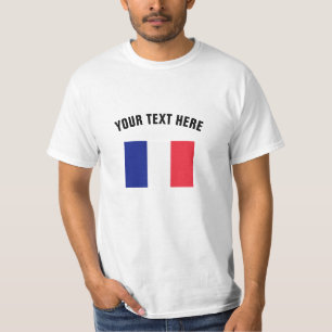 T-shirt Marchandises faites sur commande françaises des