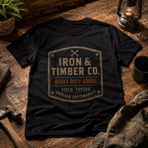 T-shirt Marchandises Lourdes Graphique Industriel Vintag
