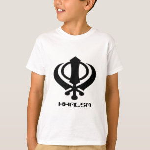 T-shirt Marchandises sikhes de conception de Khanda Khalsa