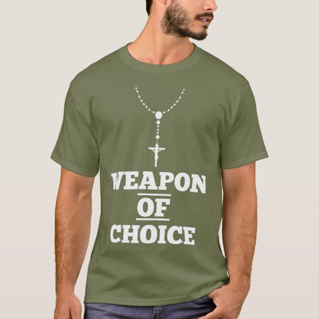T-shirt Marche Anti-avortement du Rosaire de la Provie pou (Devant)