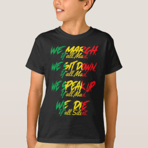 T-shirt Marche Black Pride African American Junetdix