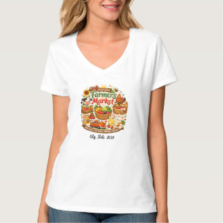 T-shirt Marché de Fermiers Mignon – Ferme Fraîche