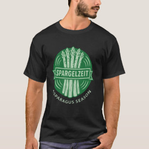 T-shirt Marché de légumes frais de saison Asperges